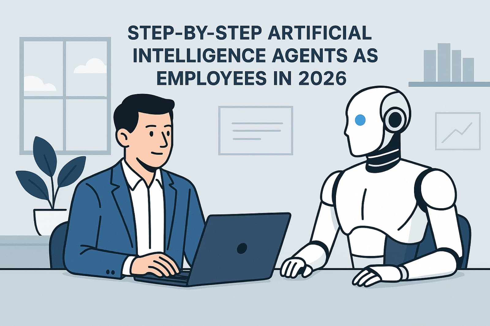 Step-by-step artificial intelligence agents as employees in 2026: A practical roadmap for business adoption